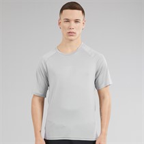 Champion Mens Athletics T-Shirt Grey Khaki
