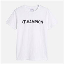 Champion Junior Graphic Shop T-Shirt White