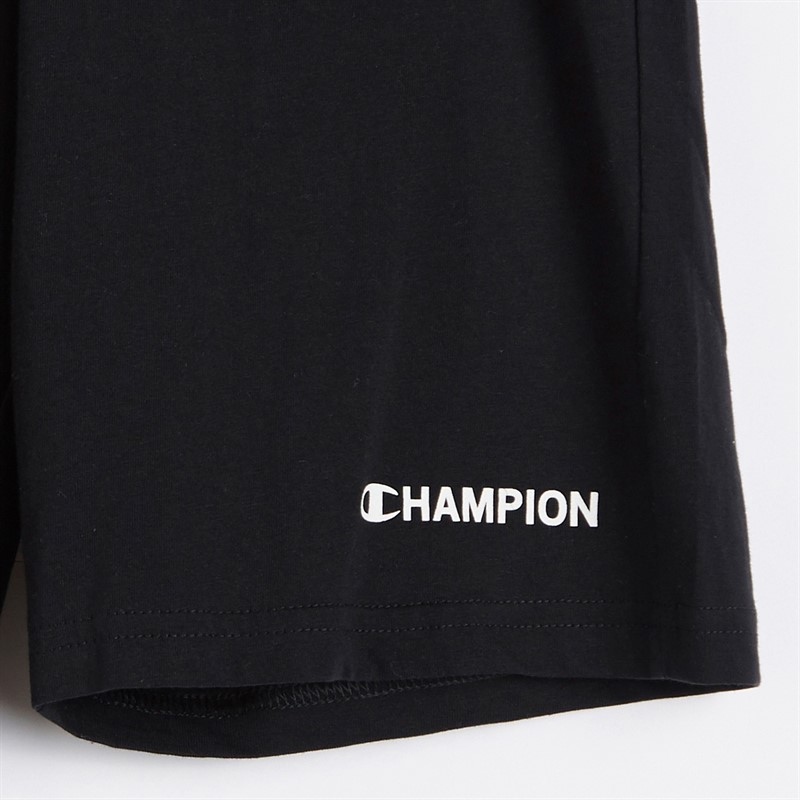 Champion Junior Graphic Shop Shorts Black