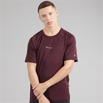 Champion Mens Athletics T-Shirt Burgundy