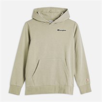 Champion Junior Core Heritage Logo Hoodie New Carbon