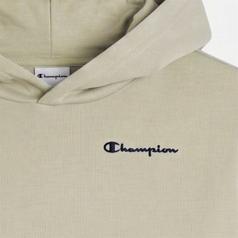 Champion Junior Core Heritage Logo Hoodie New Carbon