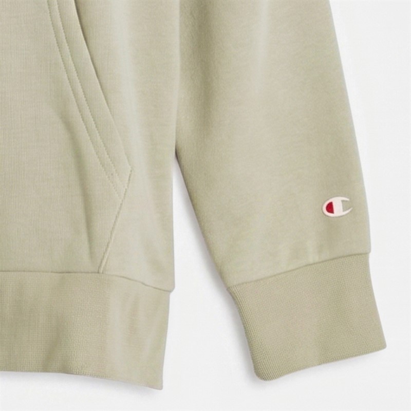Champion Junior Core Heritage Logo Hoodie New Carbon