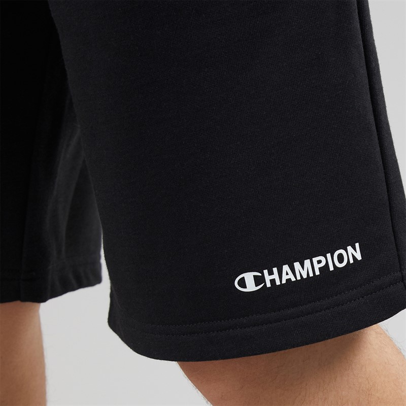 Champion Mens Graphic Shop Shorts Black