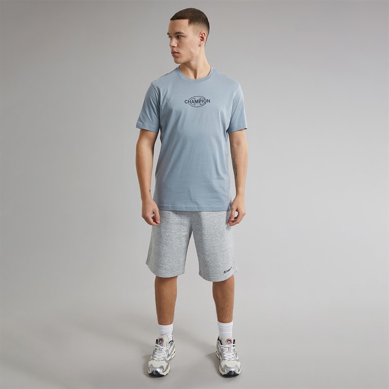 Champion Mens Graphic Shop T-Shirt Classic Blue