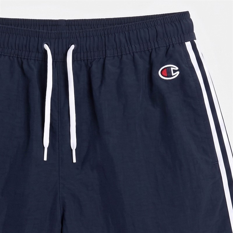 Champion Junior Boys Trophies Beach Swim Shorts Navy/White
