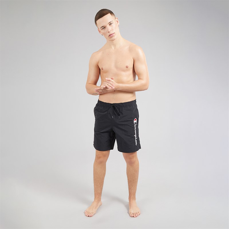 Champion Mens Beach Swim Shorts Black