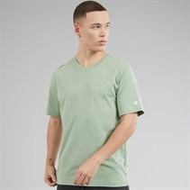 Champion Mens Eco Future T-Shirt Green Ecru