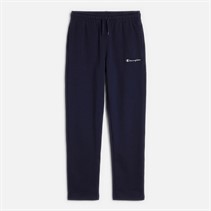 Champion Junior Core Heritage Logo Stright Hem Joggers Navy
