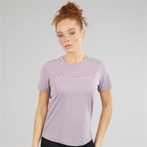 Champion Womens Icons Logo T-Shirt Mauve