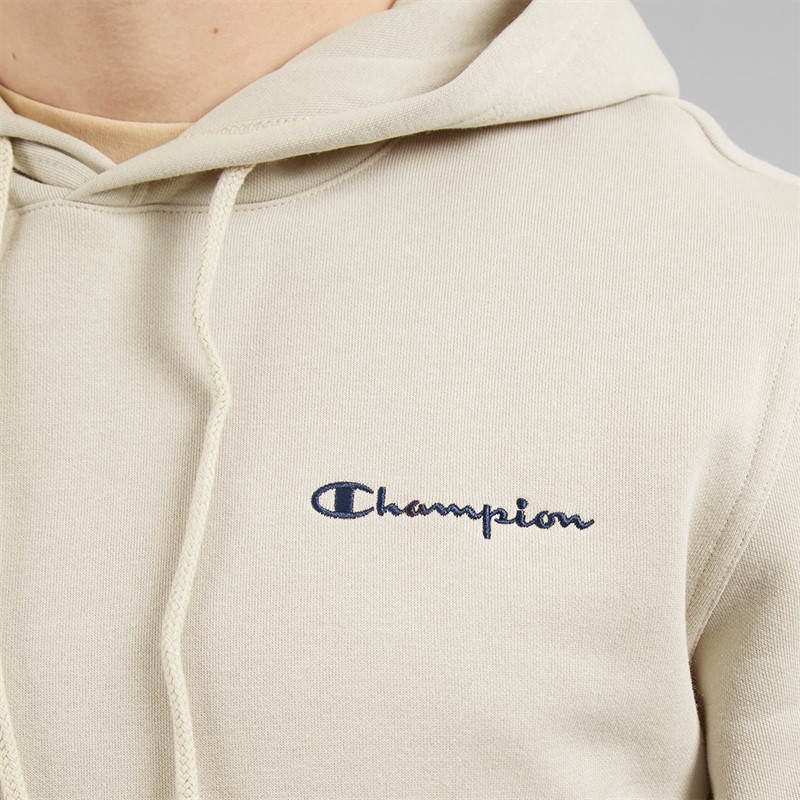 Champion Mens Core Icons Heritage Logo Hoodie New Carbon