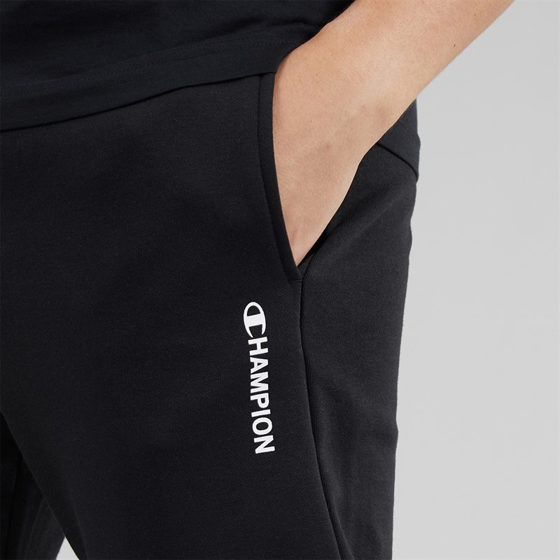 Champion Mens Graphic Shop Joggers Black