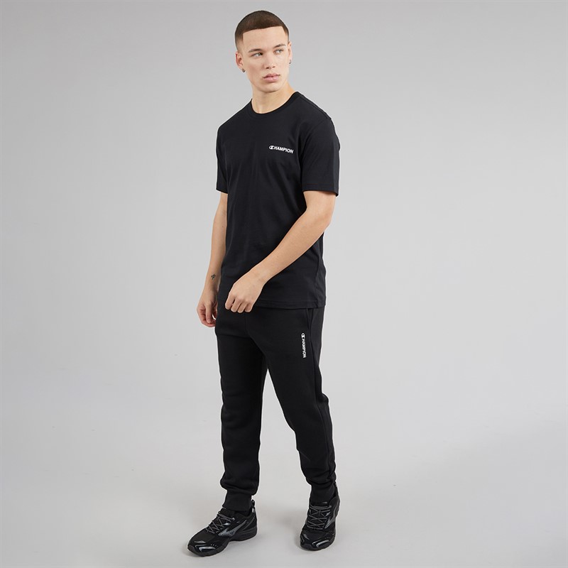 Champion Mens Graphic Shop Joggers Black