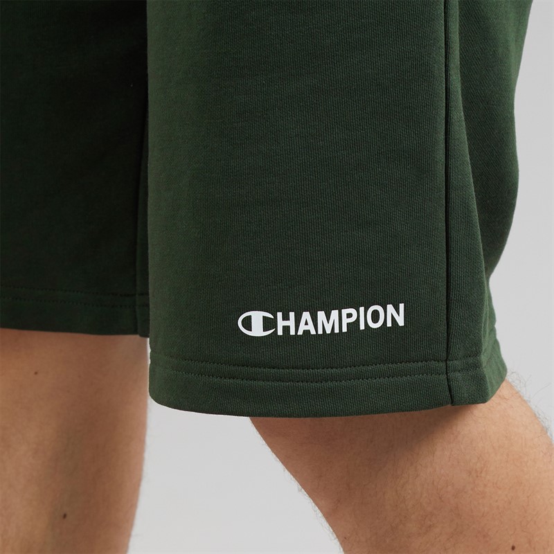 Champion Mens Graphic Shop Shorts Military Green
