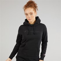Champion Womens Icons Tonal Logo Hoodie Black