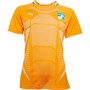 Puma Women's FIF Ivory Coast Away Jersey Flame Orange/Pepper Green