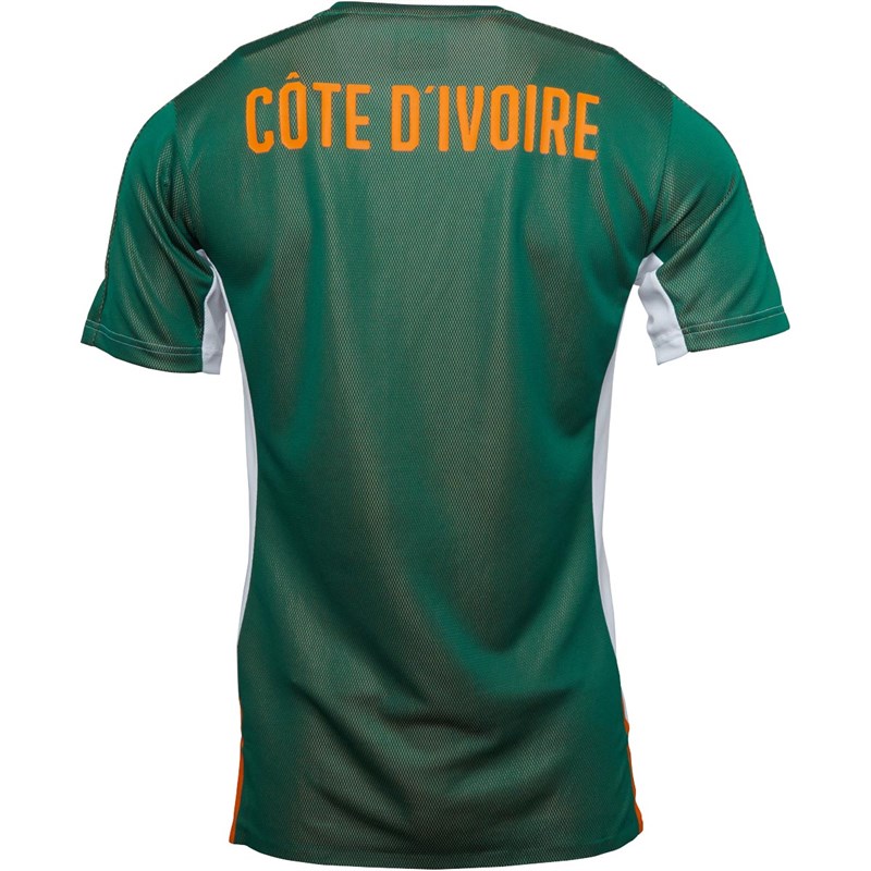 Buy Puma Mens FIF Ivory Coast Away Stadium Jersey Puma White