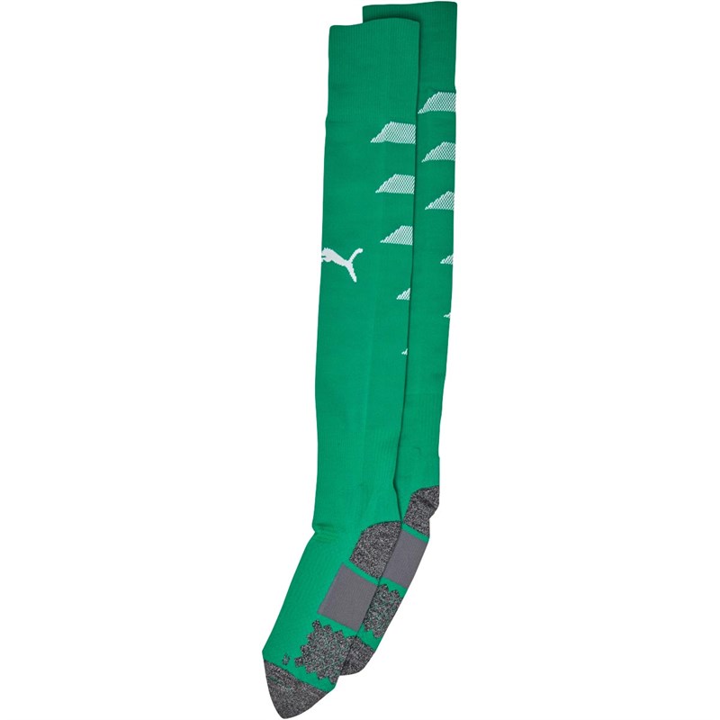 Puma Mens Final Socks Pepper Green/Puma White