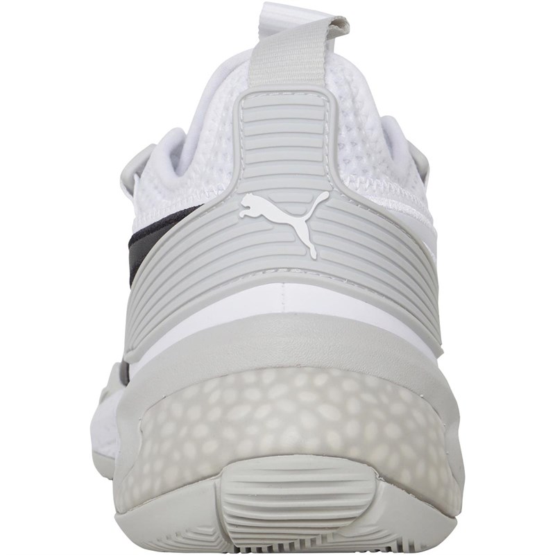puma basketball white
