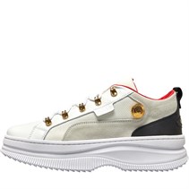 Puma Baskets X Balmain Deva Femme Blanc