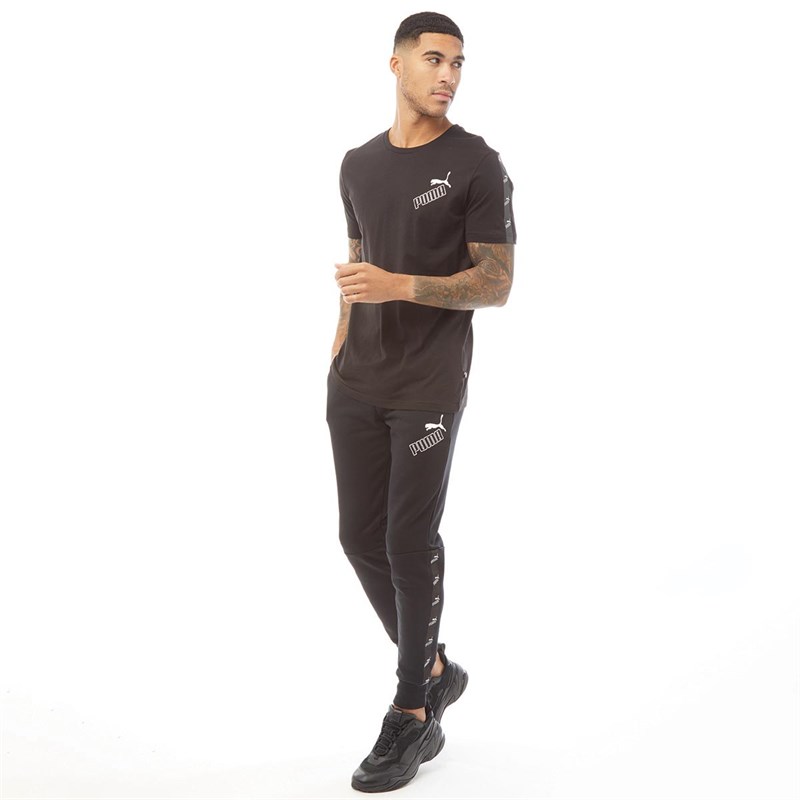 Puma Mens Amplified T-Shirt Puma Black