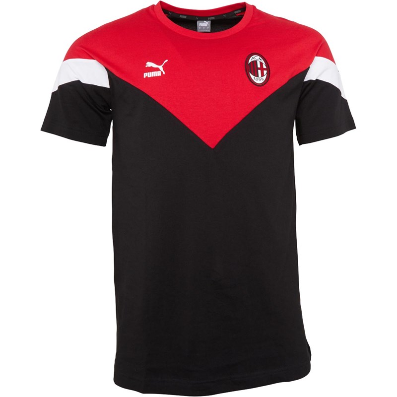 red and black pumas t shirt