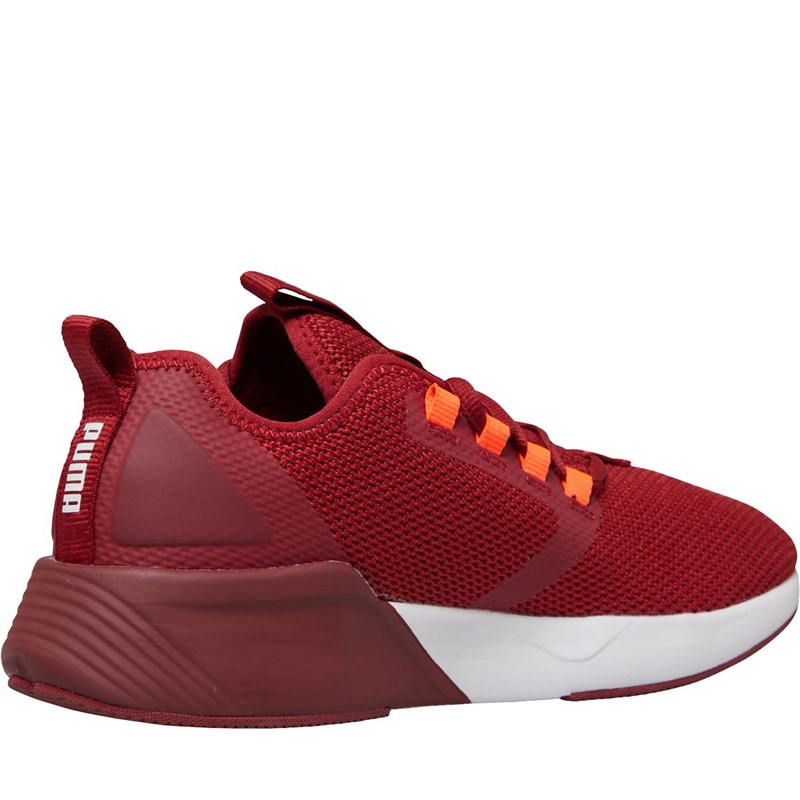 puma plateforme rouge