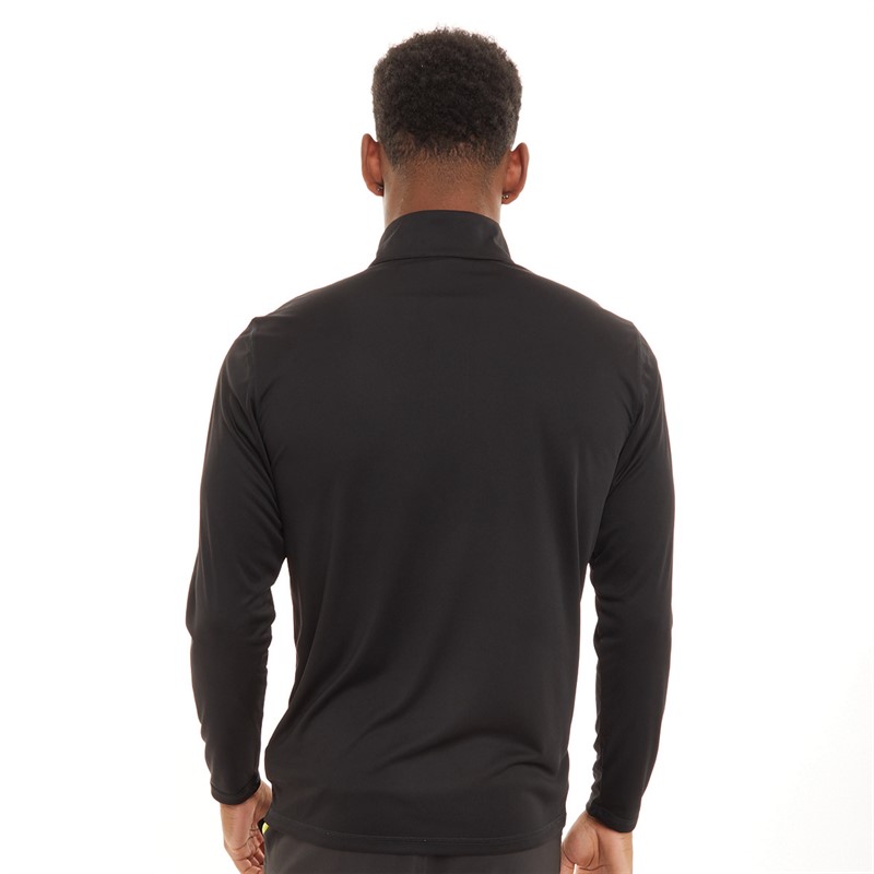 Puma Mens Icon 1/2 Zip Golf Black