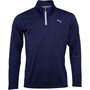 Puma Męskie Icon Top z Dlugim Rekawem do Golfa Granatowy