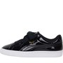 Puma Baskets Basket Heart Patent Junior Noir