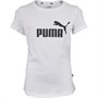 Puma Junior Essentials T-Shirt Puma White/Puma Black