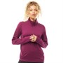 Puma Womens Cloudspun dryCELL 1/4 Zip Top Dark Purple