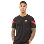 Puma Męskie Ferrari Scuderia Race MCS T-Shirt Czarny