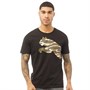 Puma Mens Big Cat Camo T-Shirt Puma Black
