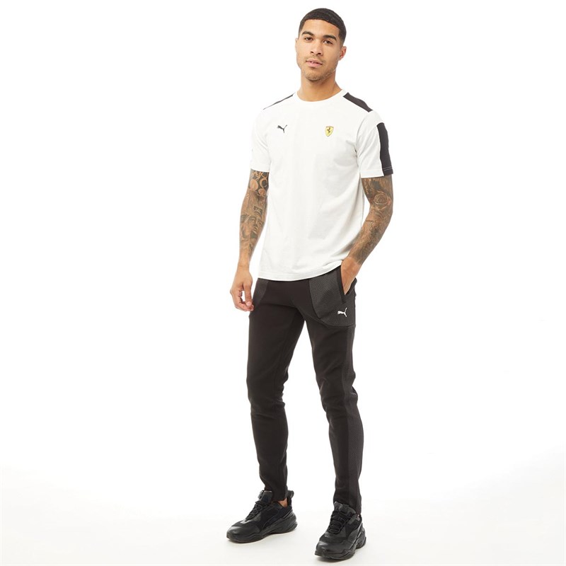 Puma Heren Ferrari Scuderia Race T7 T-Shirt Wit