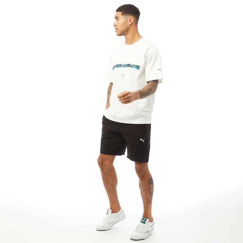 Puma Mens Mercedes AMG Petronas T-Shirt Puma White