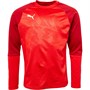 Puma Mens Cup Training Sweat Core Red/White
