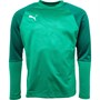 Puma Męskie Cup Top z Dlugim Rekawem Zielony