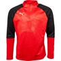 Puma Mens Cup Training 1/4 Zip Top Red/Black