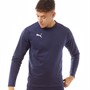 Puma Mens Liga Training Sweats Peacoat Navy/White