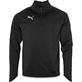 Puma Mens Liga Training 1/4 Zip Top Black/White
