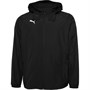 Puma Mens Liga Training Rain Jacket Core (With Hood) Black/White