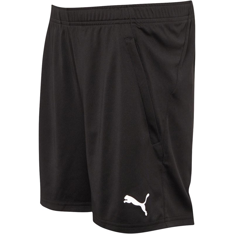 Puma Junior Boys Liga Training Shorts Black/White