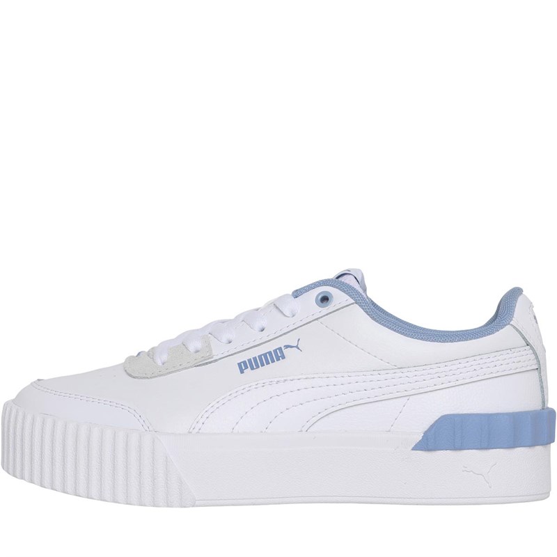 white carina lift trainers