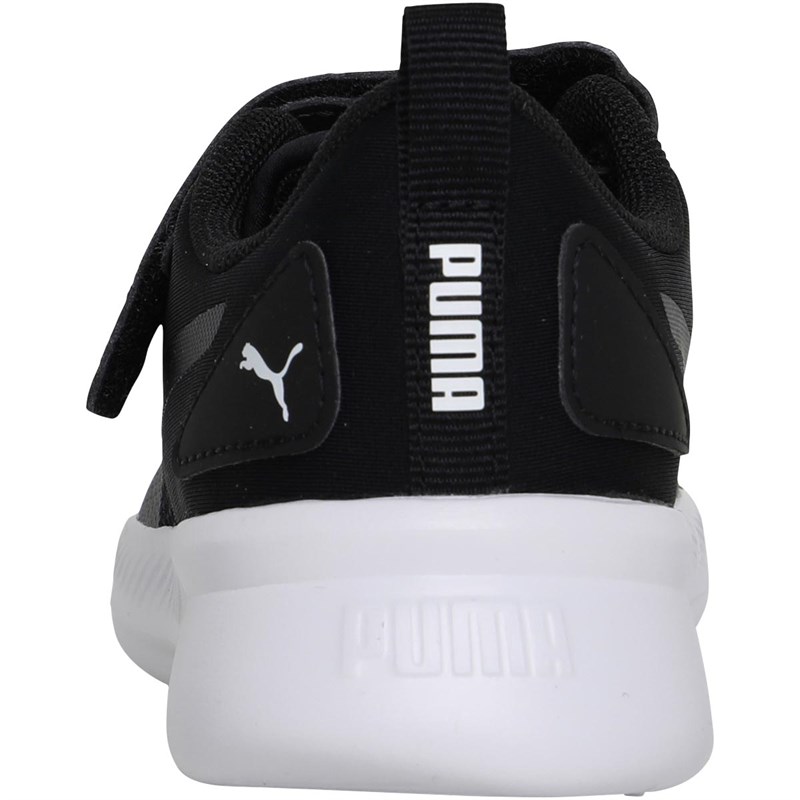 Buy Puma Junior Flyer Runner V Trainers Puma Black/Puma White