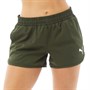 Puma Short Woven Femme Kaki