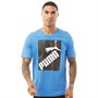 Puma Mens Big Logo T-Shirt Palace Blue