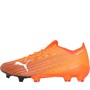 Puma Chaussures de Foot Ultra 1.1 FG/AG Firm Ground Artificial Ground Homme Orange