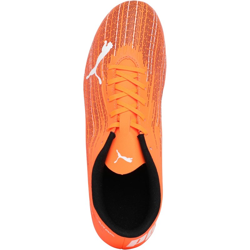 Puma Mens Ultra 4.1 MXSG Mixed Soft Ground Football Boots Shocking Orange/Puma Black