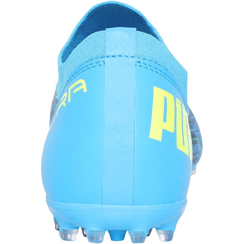 Puma Chaussures de Foot Ultra 3.2 MG Multi Ground Homme Bleu